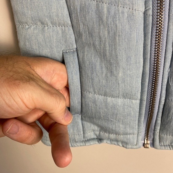 7 For All Mankind Girl's Insulated Lined Zip Up Vest Size 2T Winter Vest NEW - Picture 4 of 12